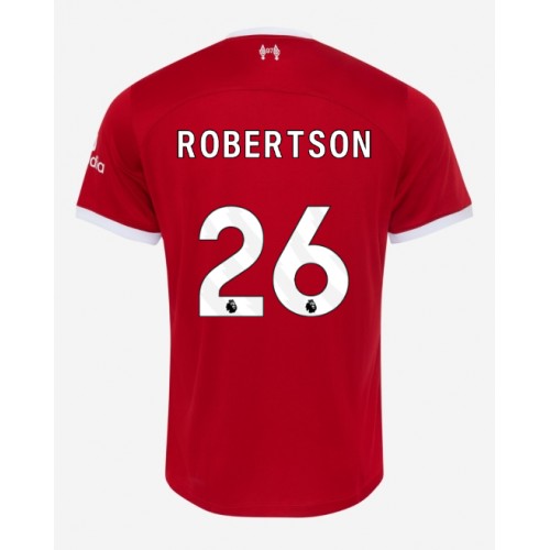 Fotbalové Dres Liverpool Andrew Robertson #26 Domácí 2023-24 Krátký Rukáv